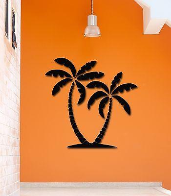Wall Stickers Vinyl Decal Tropical Palm Trees Recreation Relax (ig798)