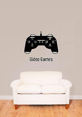 Wall Stickers Vinyl Decal Joystick Controller Video Games XBox Unique Gift (z1713)