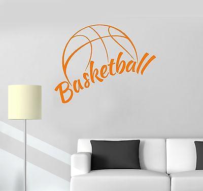 Vinyl Wall Decal Basketball Sports Fan Boy's Room Garage Stickers Unique Gift (ig2130)