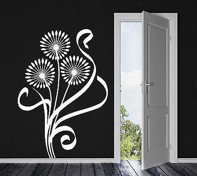 Wall Sticker Vinyl Decol  Dandelion Good Spirit of the Earth Spring Unique Gift (n021)