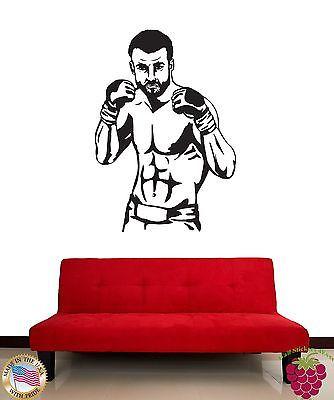 Wall Stickers UFC MMA Mix Martial Arts Fighter Unique Gift z1172