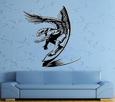 Wall Stickers Vinyl Decal Extreme Water Sports Surfing Ocean Wave Unique Gift (ig1755)