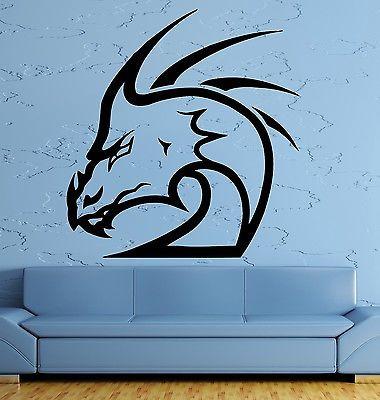 Wall Decal Dragon Myth Movie Fantasy Monster Cool Decor Interior Unique Gift (z2699)