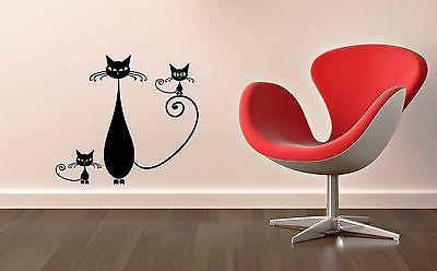 Wall Sticker Vinyl Decal Nursery Cat Kitten Animal Cool Decor for Kids Unique Gift ig1227