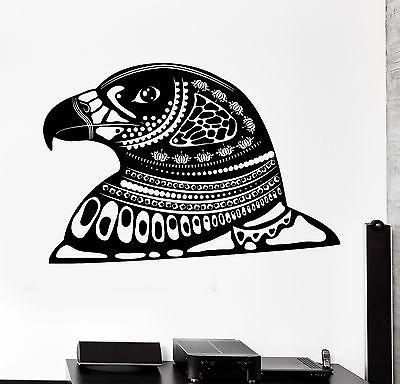 Wall Decal Birds Eagle Tribal Ornament Cool Mural Vinyl Decal Unique Gift (z3157)