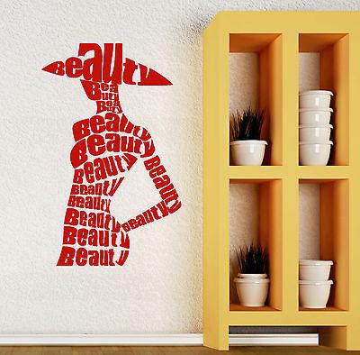 Beaty Salon Fashion Style Shop Wall Sticker Vinyl Decal Unique Gift (ig2118)