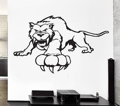 Tiger Wall Stickers Nursery Animal Tribal Predator For Kids Vinyl Decal Unique Gift (ig889)