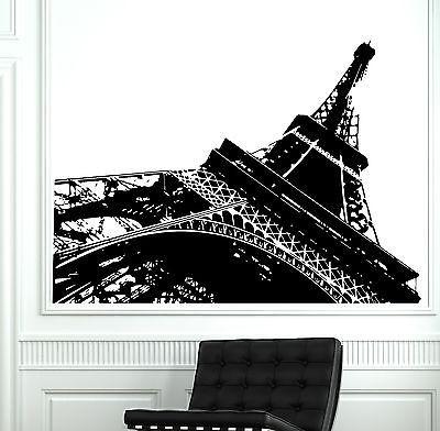 Wall Decal Paris Eiffel Tower Modern Abstract Vinyl Decal Unique Gift (z3119)