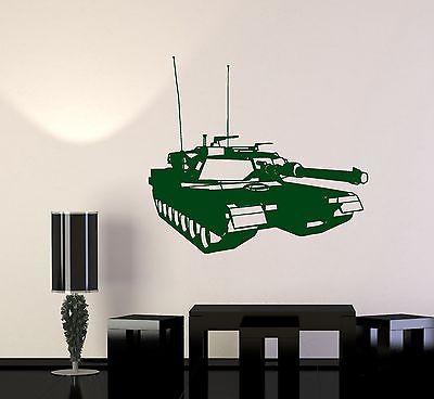Wall Vinyl Tanks Army War Military Marine Guaranteed Quality Decal Unique Gift (z3446)