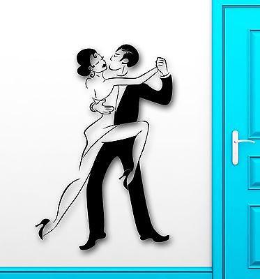 Wall Sticker Vinyl Decal Tango Dancers Dance Passion Wedding Unique Gift (ig1263)