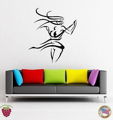 Wall Stickers Vinyl  Hot Sexy Naked Girl With Beautiful Breast Abstract Unique Gift (z1655)