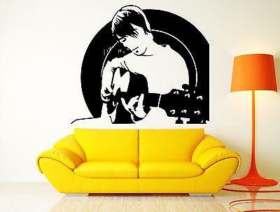 Wall Decal Music Rock Guitar Pop Art Cool Decor For Living Room Unique Gift (z2628)