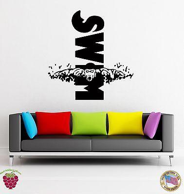 Vinyl Decal Wall Stickers Swim Swimming Water Sport For Living Room (z1663)