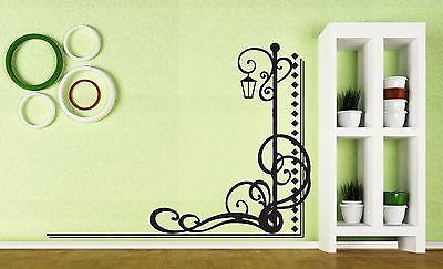 Decor Wall Sticker Vinyl Ornament Line Decoration Patterns Streetlight Unique Gift (n027)