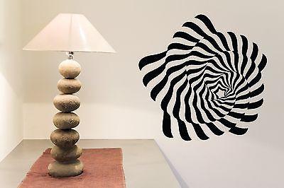 Vinyl Wall Stickers Optical Illusion Pattern Visual Effect Elegant Von ...