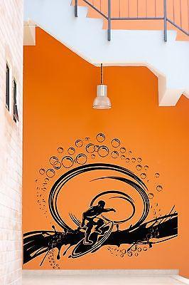 Wall Stickers Vinyl Decal Serfing Serfer Ocean Water Sport Decor (z1857)