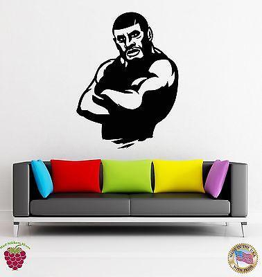 Wall Stickers Vinyl Decal Tough Guy Boxing Boxer Sport (z1784)