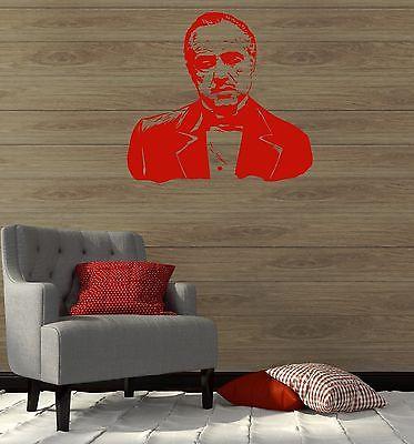 Wall Stickers Vinyl Decal Mafia Godfather Gangster Film (ig1672)