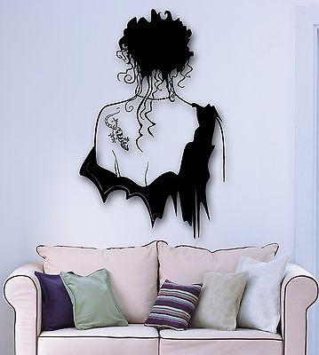Wall Sticker Vinyl Decal Sexy Girl with Beautiful Tattoo Unique Gift (ig1816)