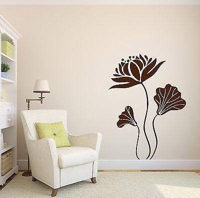 Wall Vinyl Sticker Decal Decor Fairy Magic Flower Amazing Beauty Unique Gift (n264)