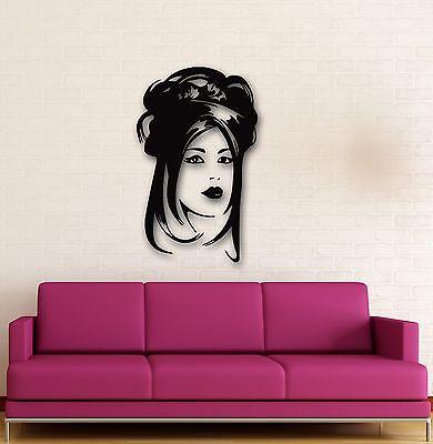 Wall Stickers Vinyl Decal Sexy Girl Fashion Hairstyle Hairdresser Unique Gift (ig680)