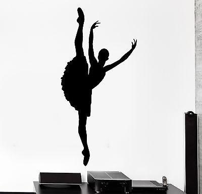 Wall Vinyl Sticker Decal Ballerina Gymnastic Dance Dancing Studio Unique Gift (z3032)