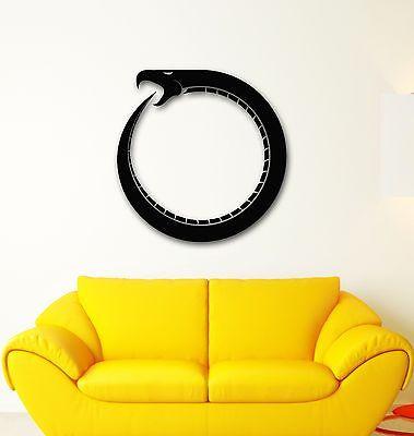 Wall Stickers Vinyl Decal Infinity Sign Snake Time Religion Unique Gift (ig1725)