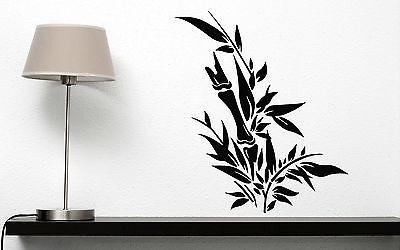 Decor Wall Sticker Vinyl Evergreen Bamboo Cane Beautiful Powerful Unique Gift (n198)