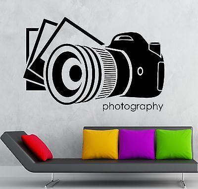 Wall Sticker Vinyl Decal Photographs Photography Arts Photo Journalist Unique Gift (ig2119)