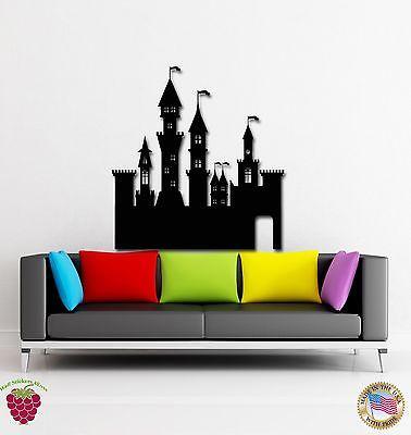 Wall Stickers Vinyl Decal Castle Middle Ages Knights For Living Room Unique Gift (z1730)