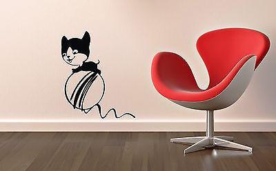 Wall Stickers Vinyl Decal Nursery Cute Kitten Animals for Children Unique Gift ig1471