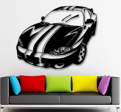 Wall Stickers Vinyl Decal Rally Sport Race Car Great Garage Decor Unique Gift (ig510)