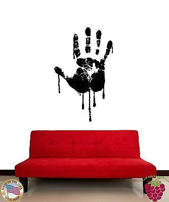 Wall Stickers Vinyl Decal Hand Palm Grunge Style Gothic Decor Unique Gift (z1773)