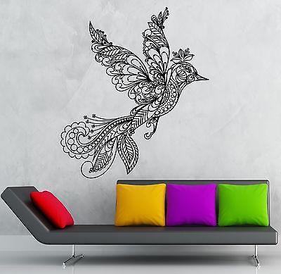 Wall Sticker Vinyl Decal Bird Pattern Great Living Room Decor Unique Gift (ig1866)