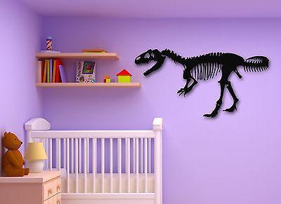 Wall Stickers Vinyl Decal Dinosaur Skeleton for Kids Room Murals Unique Gift (ig771)