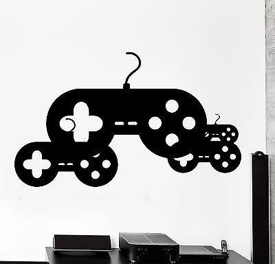 Wall Sticker Gaming Controller Joypad Joystick Console Vinyl Decal Unique Gift (z3086)