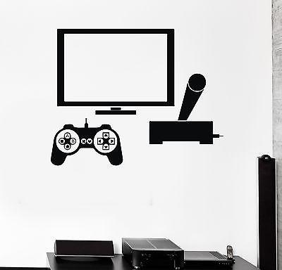 Wall Stickers Video Game Gamer PC Play Room Boy Teen Vinyl Decal Unique Gift (ig1964)