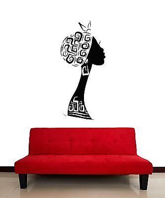 Wall Stickers Vinyl Decal Hot Sexy Black Girl Woman Teen Decor Unique Gift (z1873)