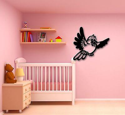 Wall Stickers Vinyl Decal Funny Bird Room Decor for Kids Baby Nursery Unique Gift (ig978)