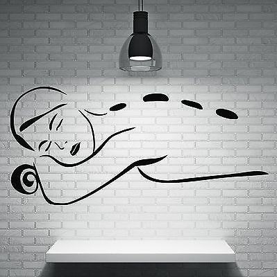 Wall Sticker Vinyl Decal  Women Spa Beauty Salon Massage Decor Unique Gift (n194)