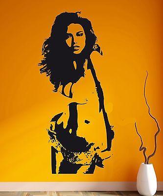 Wall Stickers Vinyl Decal Hot Sexy Girl Beautiful Woman Beauty Cool Unique Gift (ig1712)