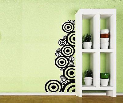 Wall Vinyl Sticker Decal Circles Layers Little Big Decoration Unique Gift (n087)