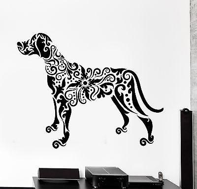 Wall Decal Pets Dog Animal Ornament Tribal Mural Vinyl Decal Unique Gift (z3306)
