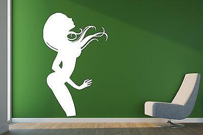 Wall Sticker Vinyl Decal Sexy Harmonious Figure Girl Great Hairstyle Unique Gift (n315)