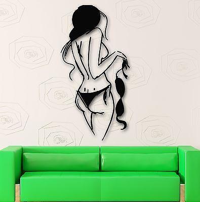 Wall Stickers Vinyl Decal Hot Sexy Lingerie Naked Girl Woman Unique Gift (ig1790)