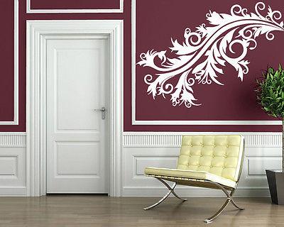 Wall Sticker Vinyl Decal Branch Beautiful Ornament Decoration Interior Unique Gift (n129)