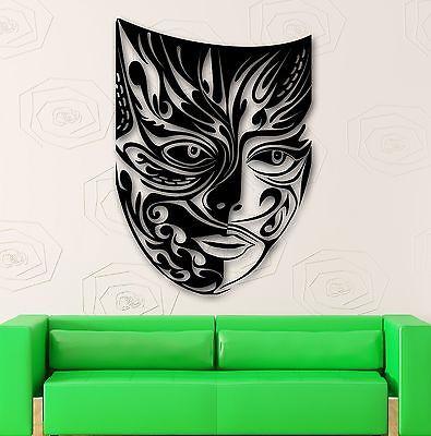 Wall Stickers Vinyl Decal Comedy Tragedy Mask Theater Emotions Unique Gift (ig1767)
