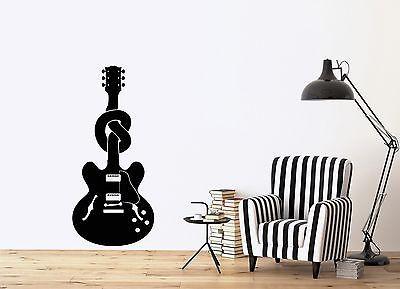 Wall Vinyl Sticker Decal Guitar Music Node Bass Strings Сomposer Unique Gift (n050)