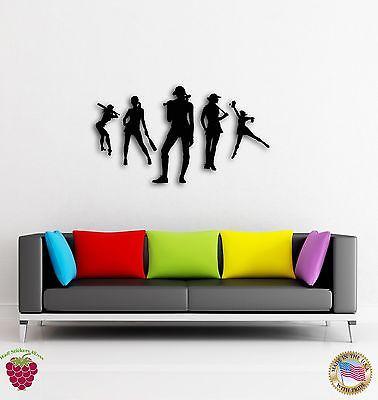 Wall Sticker Baseball Hot Sexy Girls with Bat Cool Decor for Living Room Unique Gift z1389