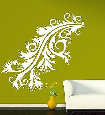 Wall Sticker Vinyl Decal Branch Beautiful Ornament Decoration Interior Unique Gift (n129)